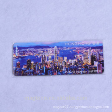2016 custom cheap good quality made quality Hongkong tourist souvenir paper fridge magnets&magnets fridge